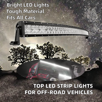 Gran oferta de luces LED de tira larga de 240W 12V para automóviles, vehículos todoterreno, techo, camión, rejillas de parachoques delantero, nueva condición para reemplazar