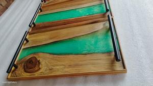 Plateau de rangement en résine décorative de qualité supérieure pour la salle de bain, la chambre à coucher et le salon, organisation de la maison au prix direct d'usine - Product Image 6