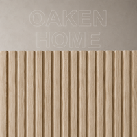 Table basse de salon américaine OAKEN Factory, table à thé, table basse en marbre, meubles sur mesure, base en bois massif, meubles pour la maison
