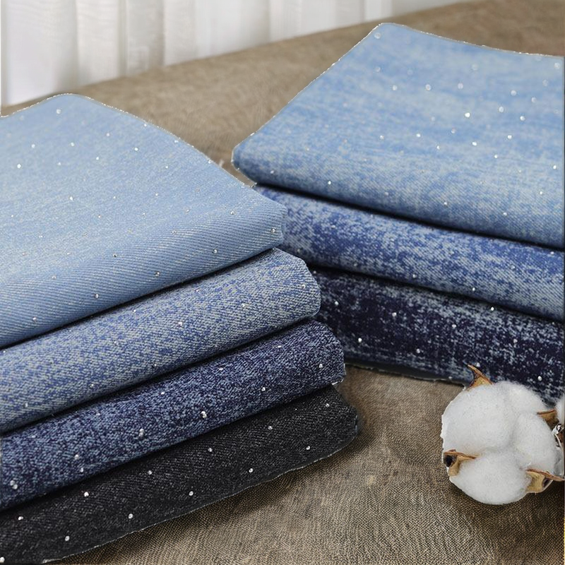 ZZF00028 Denim like 100 Polyester Twill