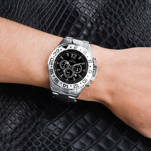 Offre spéciale, fonction de minuterie, chronographe, style <span class=keywords><strong>militaire</strong></span>, original, personnalisé, marque, montres fastrack pour hommes - Product Image 4