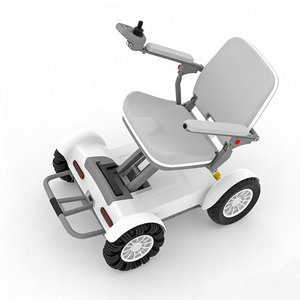 Luxury Intelligent Foldable Four-Wheel Senior <b>Mobility</b> <b>Scooter</b> Lithium <b>Battery</b> Waterproof App Control <b>for</b> Indoor/Outdoor Use - Product Image 3