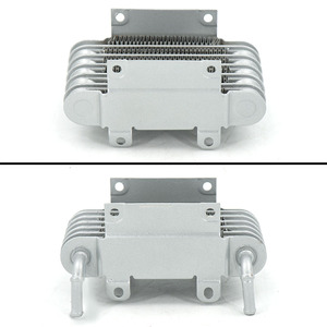 Voiture de course universelle en aluminium Moto <span class=keywords><strong>Diesel</strong></span> Petits moteurs <span class=keywords><strong>Refroidisseur</strong></span> de mazout 8mm Argent - Product Image 4