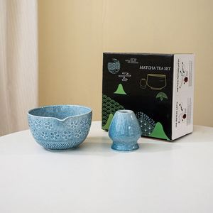 Exclusive New Japandi Design Japanese Style <b>Matcha</b> Sakura Bowl Spout Ceramic Porcelain Eco-Friendly Pink <b>Tea</b> Coffee Home - Product Image 4