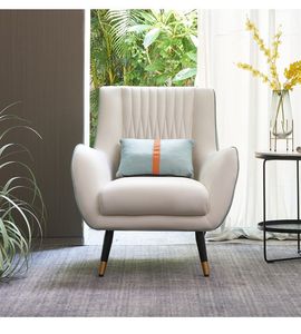 Canapé simple <span class=keywords><strong>scandinave</strong></span> léger de luxe Simple petit ménage salon hôtel négociation loisirs réception canapé chaise - Product Image 2