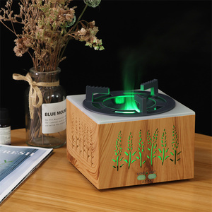 Nhà bếp Pan thiết kế muối đá Hương thơm khuếch tán vuông nướng tấm ngọn lửa Diffusor cổ điển lúa mì Tai Tinh dầu khuếch tán - Product Image 4