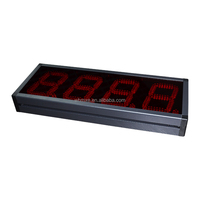 Pantalla LED Digital de Segmentos con Entrada de Señal Analógica de 0~10V / 4~20mA, Protocolo Modbus, Interfaz RS485 / RS232 / TTL