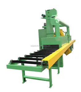 Continuous Horizontal Roller Type Steel Plate Metal Cleaning Shot Blasting Machine