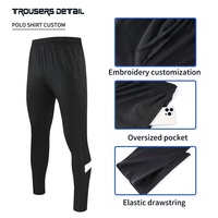 Nouveaux Maillots de Foot Personnalisés Haute Qualité Manches Longues Pantalon Long Survêtements de Football pour Hommes