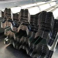 0,12-0,13 mm Dicke Hochfeste Farbbeschichtete Dachbleche Verzinkte Wellblech-Dachplatten