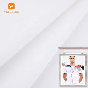 Résistant aux taches hydrofuge résistant à l'huile doux confortable Stretch <span class=keywords><strong>coton</strong></span> Spandex simple <span class=keywords><strong>Jersey</strong></span> tricot tissu pour T-shirts - Product Image 1