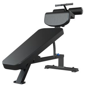<span class=keywords><strong>Banc</strong></span> <span class=keywords><strong>de</strong></span> <span class=keywords><strong>musculation</strong></span> inclinable et déclinable en acier réglable, pliable, moderne, pour équipement <span class=keywords><strong>de</strong></span> fitness, avec système <span class=keywords><strong>de</strong></span> traction par câble et support pour haltères - Product Image 1