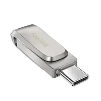 SanDisk SDDDC4 Ultra Luxe USB 3.1 Flash Drive 512GB Loại C 256GB Dual Pendrive 128GB 64GB 32GB Kim Loại Loại Một OTG Flash Drive