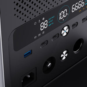 2025 OMMO 2400W 600W Portable Power <strong>Station</strong> Fast <strong>Charging</strong> 512Wh 2048Wh LiFePO4 <strong>Battery</strong> for Home Backup Outdoor Emergency - Product Image 4