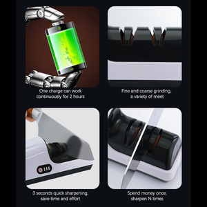 Mới nhất mạnh mẽ đa chức năng USB sạc điện dao mài cho thẳng và răng cưa dao cắt kéo - Product Image 4