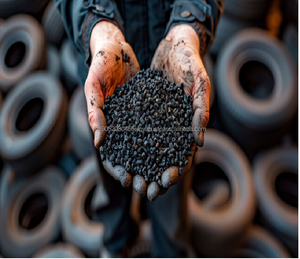 Wholesale Direct Sale Environmentally Friendly Shredded Tire Recycling Crumb <b>Rubber</b> Granules <b>Recycled</b> <b>Rubber</b> Powder - Product Image 3