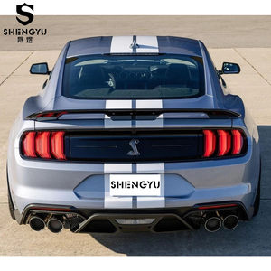 กันชนรถชุดบอดี้รถสำหรับ <span class=keywords><strong>Mustang</strong></span> 2018-2020เปลี่ยนเป็น <span class=keywords><strong>GT500</strong></span> <span class=keywords><strong>Shelby</strong></span> รุ่น <span class=keywords><strong>Shelby</strong></span> กระจังหน้าด้านหลังกระโปรงข้าง - Product Image 5