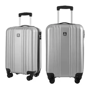 Temel tarzı arabası bagaj çantası bavul seyahat bagaj yatılı durumda
