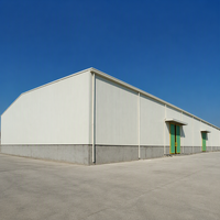 Structure en acier galvanisé de haute qualité et durable, bâtiment modulaire en acier, entrepôt industriel, hangar, stockage, centre commercial, isolé