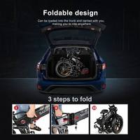 Sepeda Listrik Hybrid SAMEBIKE RS-A02 25km/jam Bertenaga 48V 17ah Ban Lipat Tebal 20 Inci Suspensi 1200D