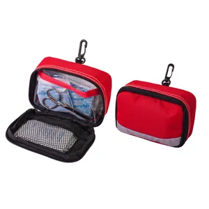 New Product Custom Logo Nylon Material Medical Bag Portable Emergency Home Outdoor Travel First Aid Kit