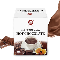 GANOHERB Promotion Exceptionnelle : Chocolat Chaud aux Champignons Personnalisé en Gros avec Extrait de Reishi, Fabriqué avec des Ingrédients Biologiques Premium pour Fourniture OEM