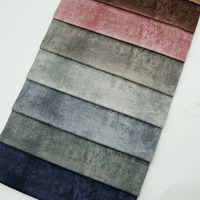 Tissu léger d'impression de velours de tapisserie d'ameublement adaptée aux besoins du client de nouvelle collection de sofa avec le support de pongé