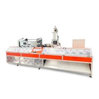 Machine de fabrication automatique de rouleau de brosse de peinture de fil métallique Machine de virole de brosse de peinture