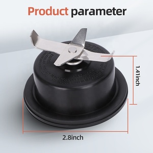 Lame de mélangeur populaire, lame <span class=keywords><strong>Black</strong></span> & <span class=keywords><strong>Deker</strong></span> avec 4 couteaux - Product Image 3