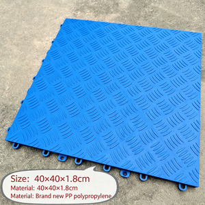 1.8CM <b>Plastic</b> Grille PP <b>Plastic</b> <b>Floor</b> <b>Mats</b> Customized Self-service Car Wash Grille New Material Arbitrary Splicing Interlocking - Product Image 1