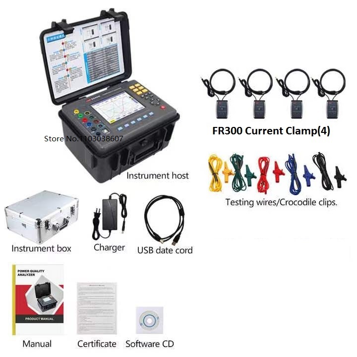 ES4000 พร้อมเซ็นเซอร์วัดกระแส FR300R
