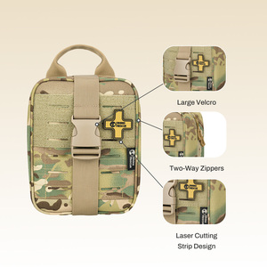 Precio <span class=keywords><strong>de</strong></span> Fabricante, Bolsa Táctica <span class=keywords><strong>de</strong></span> Supervivencia para Trauma IFAK, Botiquín <span class=keywords><strong>de</strong></span> <span class=keywords><strong>Primeros</strong></span> <span class=keywords><strong>Auxilios</strong></span> <span class=keywords><strong>Grande</strong></span> con Compartimentos para Rescate al Aire Libre, Bolsa Molle Rhino - Product Image 5