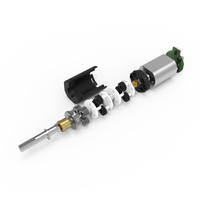 Zhaowei PD012012-24 12mm 433 tr/min 27gf.cm 12v 6v 3v Micro boîte de vitesses planétaire brosse moteur à engrenages à courant continu pour Transmission de vélo électrique