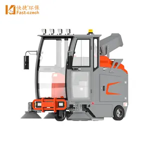 Fast-czech R-S2050 new enclosed cab floor sweeper suitable for cold and harsh environment industrial road sweeper