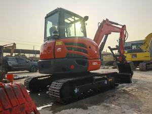 รถขุดขนาดเล็ก Kubota KX057-4 ขนาด 6 ตัน รถขุดมือสอง ตีนยาง รถขุดขนาดกะทัดรัดสำหรับงานก่อสร้าง - Product Image 6
