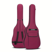 High Quality 40"/41" Inch Colorful School Guitar Bag with 5MM Sponge Pad, Adjustable Shoulder Straps