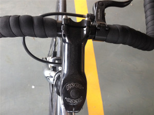 Bicicleta de Piñón Fijo 700C con Acabado Electrochapado Premium |   Bicicleta de Pista de Una Velocidad Cromada de Alta Resistencia |   Bicicleta <span class=keywords><strong>Fixie</strong></span> para Desplazamientos Urbanos - Product Image 6