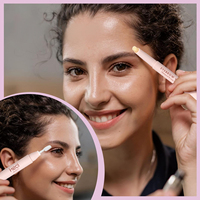 Pensil Gel Alis Label Pribadi Pengiriman Cepat dengan Kuas, Transparan, Tahan Air, Tahan Lama, Kepala Ganda, Vegan, Wax Alis