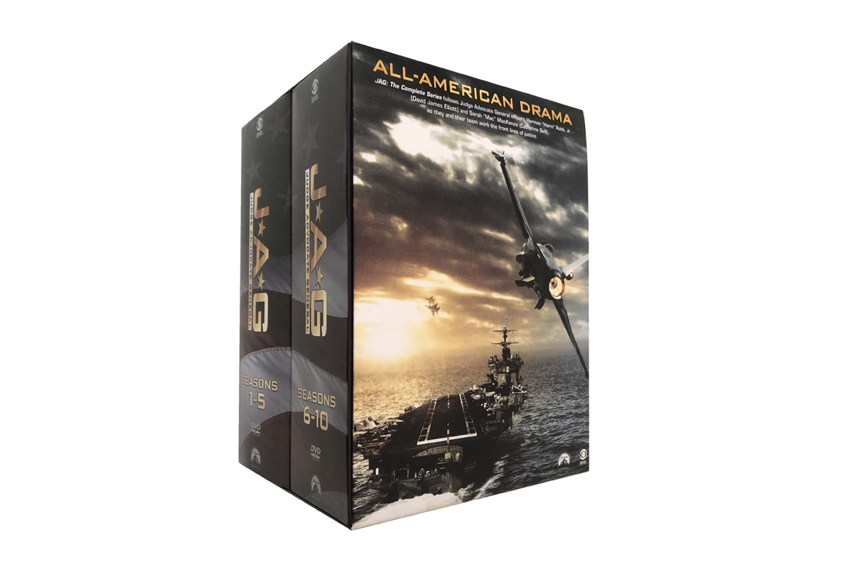 JAG Season 1-10 the Complete Series Boxset 55 Discs Factory