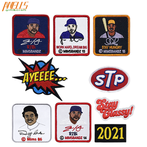 Awells USA Thêu Địa Phương Chính Phủ Nhà Nước Cơ quan Sở Câu Lạc Bộ Trường Học Thể Thao Đội Thiết Kế Thời Trang Các Bản Vá Lỗi - Product Image 1