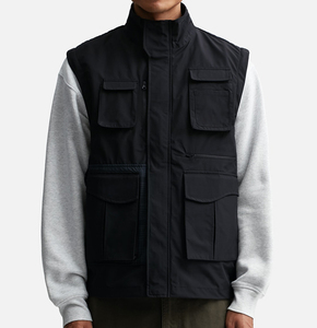 Giacca da lavoro da uomo <span class=keywords><strong>Commando</strong></span> Safari in tela di cotone ecologica, traspirante, antivento, resistente e durevole, con maniche rimovibili - Product Image 3