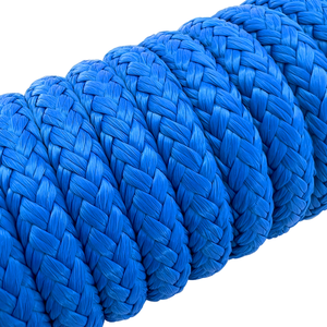2 Pack 3/8Inch 25 FT Double Braid Nylon Mooring Rope Dikepang Dock Line, Batas Beban Kerja: 1900LBS - Product Image 3