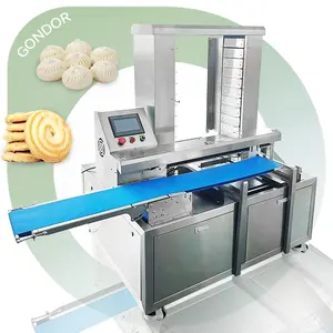 Advanced Maamoul Biscuit Cake Encrusting Automatic Mooncake Tray Alignment Arrange Machine Bakery for Cake