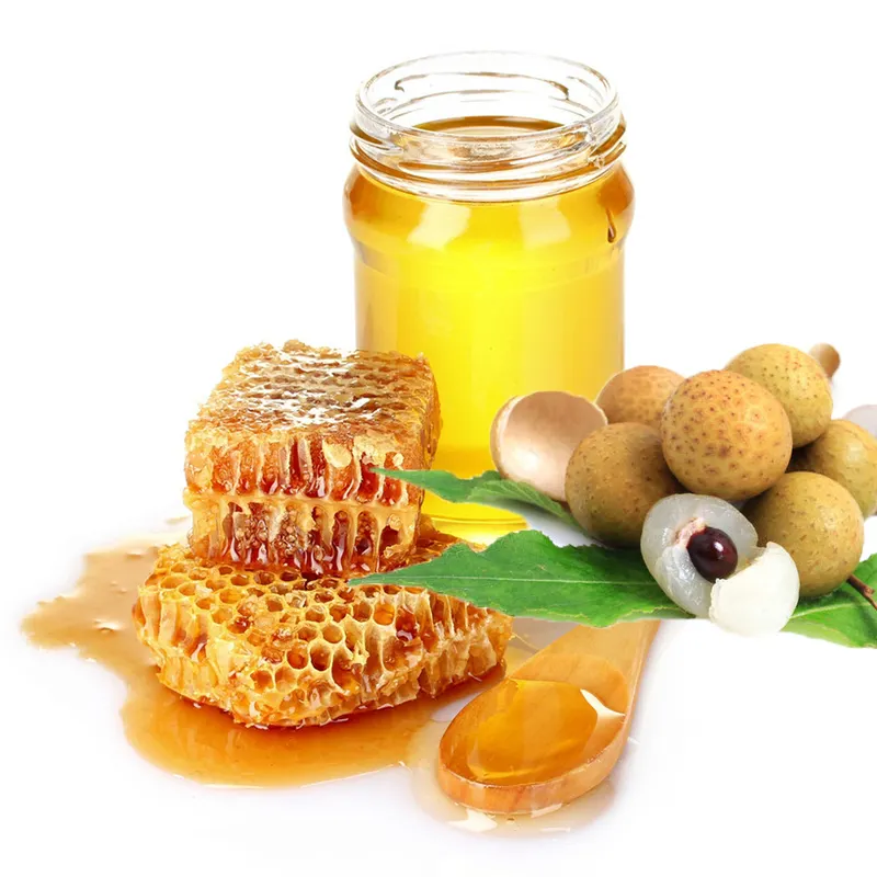 OEM bubble tea supplies fruit syrup Factory Direct Sales Quality Honey Flavored Syrup 3kg Longan honey maple syrup