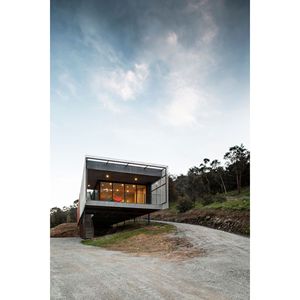 Villa moderna con estructura de acero ligero para uso hotelero con diseño de techo plano - Product Image 2