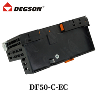 Module d'alimentation intégré IP20 de protocole de communication de bus EtherCAT série DF50, 1 pièce DEGSON DF50-C-EC produits électroniques
