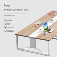 Table de conférence moderne de luxe haut de gamme et ensemble de chaises modernes pour écoles et conférences pour hôtels hôpitaux