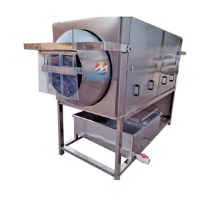 Machine automatique de décorticage des noyaux de noisettes, éliminateur de peau amère pour les noisettes, destinée aux usines de torréfaction de noix et à la fabrication de pâtes à <span class=keywords><strong>tartiner</strong></span> - Product Image 2