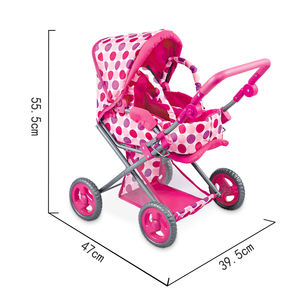 Faire semblant de jouer <span class=keywords><strong>poussette</strong></span> pour poupée pliable multifonctionnel poupée <span class=keywords><strong>poussette</strong></span> jouets pour enfants jouant maison jeu - Product Image 2