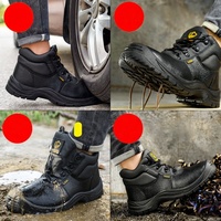 Zapatos de Seguridad BAEWOON O14 Anti-Impactos y Anti-Pinchazos, de Alta Protección, Cómodos, Resistentes al Desgaste e Impermeables